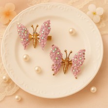 Kanatları Hareketli Komple Yıldız Desenli Pens Toka