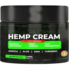 Louise Beauty Hemp Cream  Rahatlatmaya ve Cildinizin Nemlendirmeye 250 ml Krem