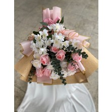 Solmayan Gül Isteme Çiçeği Söz Çiçeği Sevgiliye Hediye Yapay Çiçek