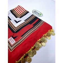 Asya Pazarlama Liralı Yazma, Tülbent, Keşan, Fular, Şal, Atkı, Saç Bandı, Bandana