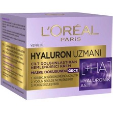 Loreal Paris Hyaluron Uzmanı Dolgunlaştırıcı Gece Kremi 50 ml