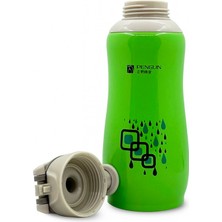 Sema Baby Penguen Kilitli Paslanmaz Çelik Bebek Termosu 600 Ml - Yeşil