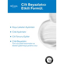 Michael Lauren Cilt Beyazlatıcı Yüz ve Vücut Glutatyon Leke Karşıtı Nemlendirici Krem Meyan Kökü Özlü