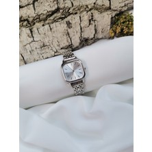Luna Jewelry Kare Kasa 316L Çelik Kadın Kol Saati