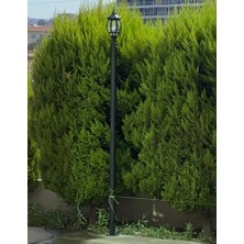 237 cm Sekizgen Direkli Bahçe Armatürü - Bahçe Lambası