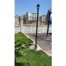 236 cm Altıgen Direkli Bahçe Armatürü - Bahçe Lambası
