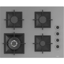 Ferre Steamart-Fryart-Sılentart Serisi Gri Set (SC408-WFA + QEP64CPR +D082-SA ) - Döküm Izgara / 65 cm Ocak