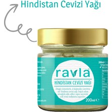Ravla Hindistan Cevizi Yağı  (Soğuk Sıkım) - 200ml