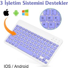Electro Awm Kablosuz Bluetooth Klavye + Mouse Seti (Ios / Android / Windows Uyumlu)