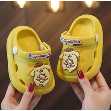 Pompompurin Anime Figür Sevimli Köpek Kız Çocuk Terlik Sandalet Yaz Ev Kaymaz Yumuşak Taban