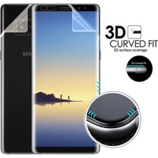 Ehr. Samsung Galaxy Note 8 ile Uyumlu Ön Arka Koruma Full Body Jelatin