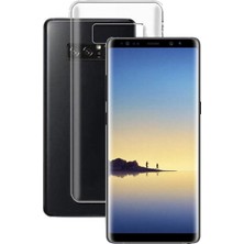 Ehr. Samsung Galaxy Note 8 ile Uyumlu Ön Arka Koruma Full Body Jelatin