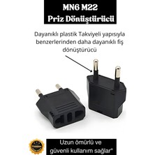 MN6 M22 priz dönüştürücü/2 Adet/Amerikan fişi dönüştürücü priz/A-Kalite Avrupa priz dönüştürücü/dönüştürücü priz