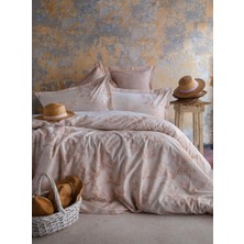 Apricitas Home Çift Kişilik Mila Terracota Pike Takımı %100 Pamuk