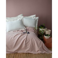 Tek Kişilik Pıke Set Pure Blush - Nevresımlı Pıke Takımı