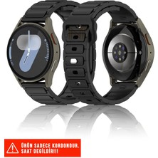 Huawei Watch Gt2 / Gt2 Pro / Gt3 / Gt3 Pro / Gt4 / Gt5 / Gt5 Pro / Gt6 / Gt6 Pro 46mm Uyumlu Silikon Kordon 22mm