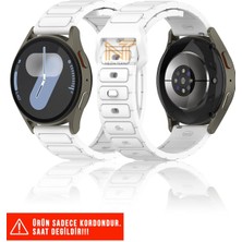 Samsung Galaxy Watch 46MM / Galaxy Watch 3 45MM / Gear S3 Uyumlu Silikon Kordon 22MM