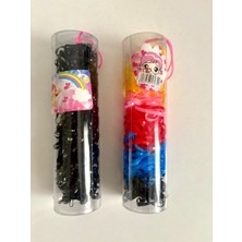 Ince Saç Örgü Lastik Toka 2 Paket