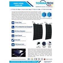 Tommatech 170W Flexıble (Esnek) Güneş Paneli