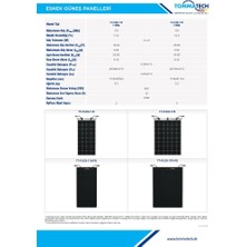 Tommatech 170W Flexıble (Esnek) Güneş Paneli