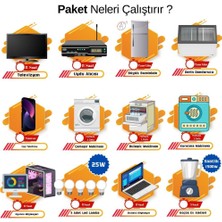 Güneş Enerjisi Hazır Solar Paket – 5kw Mppt Inverter + 9x 550W Güneş Paneli + 4x 12V 200AH Jel Akü