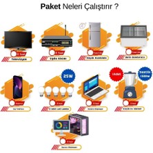 Güneş Enerjisi Hazır Solar Paket – 3kw Inverter + 8x 395W Güneş Paneli + 4x 12V 200AH Jel Akü