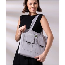 Toz Vintage Spring Break Yazılı Kol Omuz Çanta