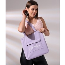 Toz Vintage Something Yazılı El Işaretli Kol Omuz Çanta