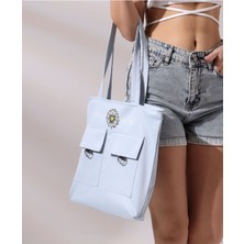 Toz Vintage Spring Break Yazılı Kol Omuz Çanta