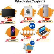 Güneş Enerjisi Bağ Evi Solar Paketi – 5kw Inverter + 6x 350W Güneş Paneli + 4x 12V 100AH Jel Akü