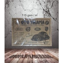 35X50 cm 115 Gr/m2 500 Adet Oto Paspas Kağıdı