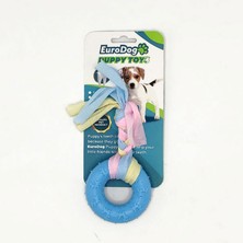 Eurodog Puppy Toys Mavi Ufak Halka Diş Kaşıma Oy. Dpmah