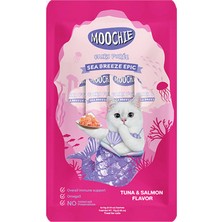 Moochie Sıvı Kedi Ödülü Ton-Somon 5X15 gr Dpmah