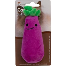 Eastland Catnipli Hışırtılı Peluş Patlıcan 13CM Dpmah