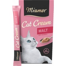 Miamor Cream Malt Kedi Ödülü 6 x 15 gr x 3 Adet Dpmah