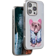 Venco Iphone 16 Pro Cute Desenli Kapak - Kahverengi Dpmah