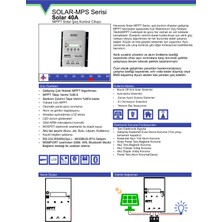 Havensis 40A Mppt Solar Şarj Kontrol Cihazı – 12V / 24V