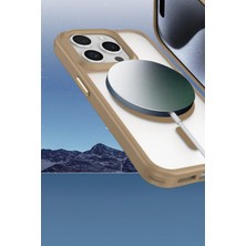 Newface Iphone 15 Pro Max Kılıf Enka Magsafe Silikon Kılıf - Şeffaf Dpmah