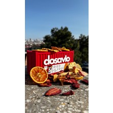 Dosavio Kurutulmuş Meyve Karışımı 250 gr – Premium Doğal Atıştırmalık, Tasarım Kutuda