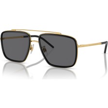 Dolce&gabbana DG2220 02/81 57-17-140 Erkek Güneş Gözlüğü Metal Çerçeve Füme Organik Cam