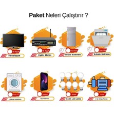 Güneş Enerjisi Bağevi Solar Paket – 5kw Mppt Akıllı Inverter + 12X 285W Güneş Paneli + 12X 12V 100AH Jel Akü
