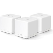 Halo H60X(3-PACK), AX1500MBPS, Dual-Band, Gigabit Portları, 100'E Kadar Cihaz Bağlanabilir, 550 M²'ye Kadar Kapsama, Akıllı Bağlantı, Mobil Uygulama ile Kolay Kurulum, Wi-Fi 6 Mesh Sistemi