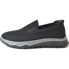 Onlo Ayakkabı MG.4729 Siyah & Gri Anatomik Bağsız Erkek Spor Ayakkabı