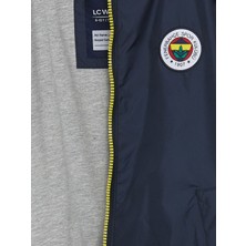 Lc Waikiki Yeni Sezon Kapusonlu Fenerbahce Baskili Erkek Cocuk Yagmurluk - S58659Z4