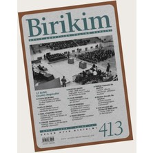 Birikim Aylık Sosyalist Kültür Dergisi Sayı: 413 Eylül 2023