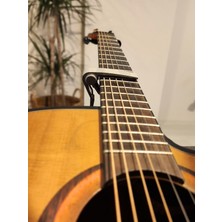 Gitar Kaposu, Guitar Capo, Akustik Gitar, Elektro Gitar, Ukulele Kaposu, Saz(Bağlama) Kapo, Gri Capo