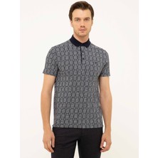 Cacharel Erkek Lacivert Polo Yaka T-Shirt 50205194-VR033