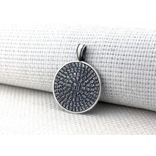 Allahın 99 Ismi Yazılı Esmaul Husna 925 Ayar Gümüş Erkek Kolye