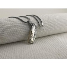 Cakı Avcı  925 Ayar Gümüş Erkek Kolye