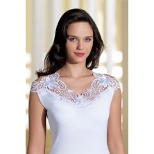 Şahinler Arkası Güpürlü Atlet B396